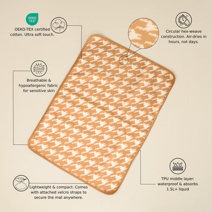 Golden-Hour Tazzy Mat